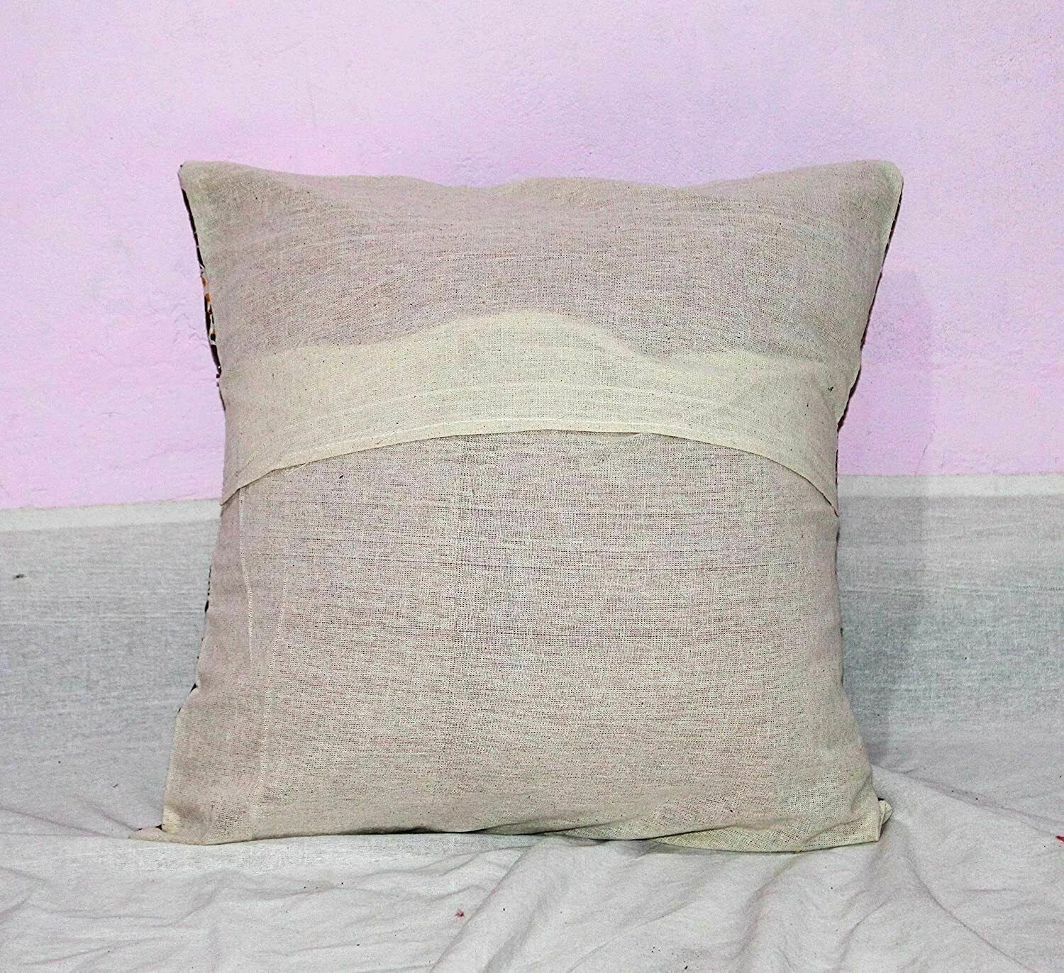 16 X16 INCH SET OF 5 SQUARE FRUIT PRINT COTTON PILLOW CASES SOFA CUSHION COVER