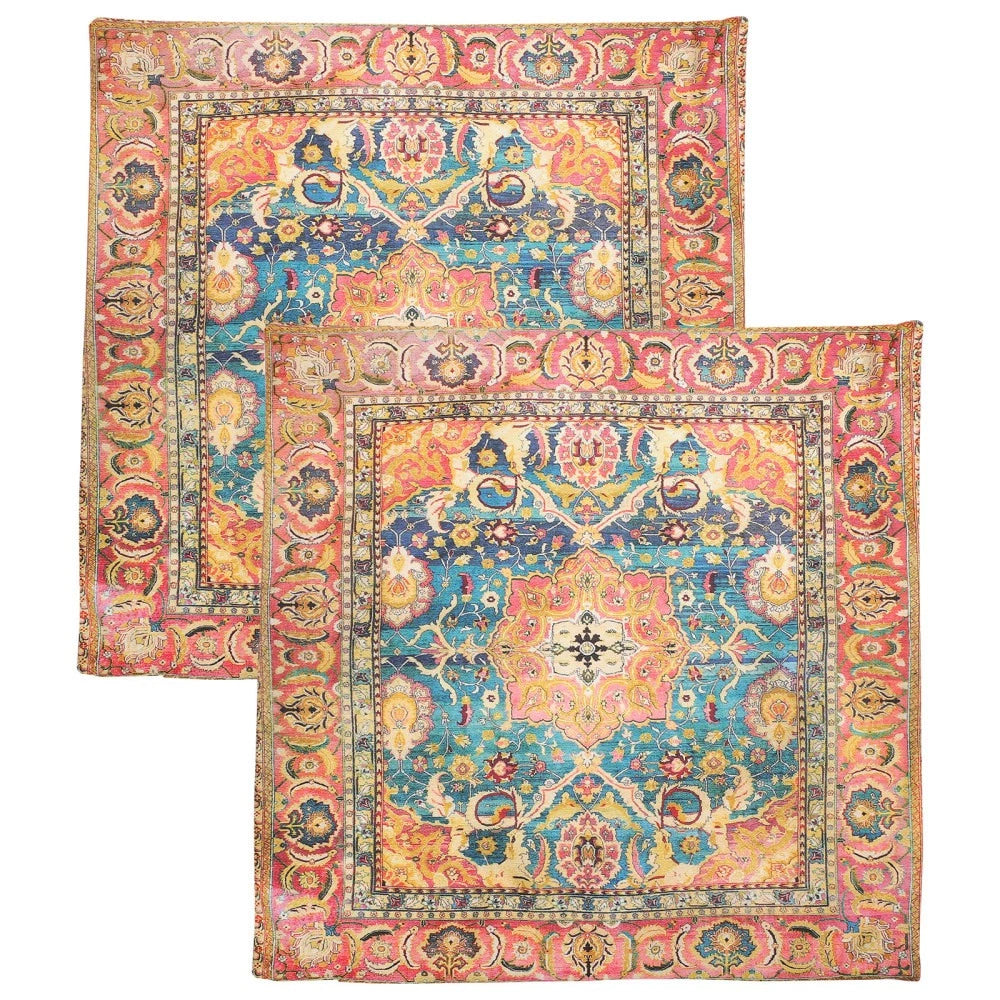 2 Pcs Pillow Case Cushion Cover Boho Style Ethnic Covers Sofa Bed