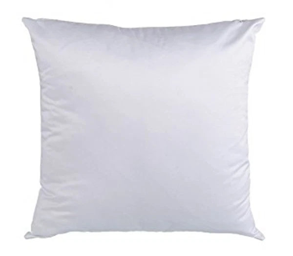 10Pcs 20" White Sublimation Blank Pillow Case Sofa Waist Cushion Cover DIY Gift