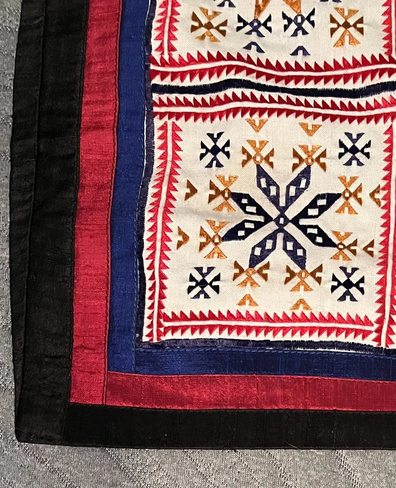 2 Modern Danish Quilt look Pillow Covers Sofa Cushion Case Living Room & Bedroom