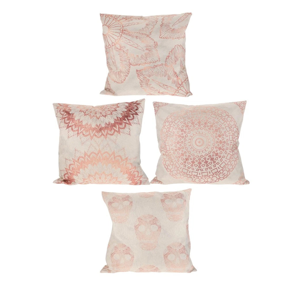 4 Pcs Pillowcase Decoration Office Decorative Sofa Bed Cushion Cover