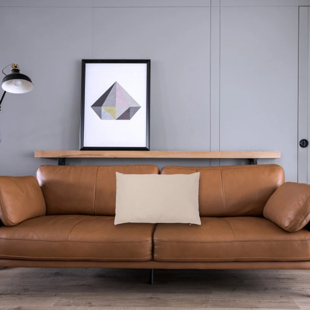 2 Pcs Waterproof Throw Pillowcase Couch Cushion Cover Patio Covers Car