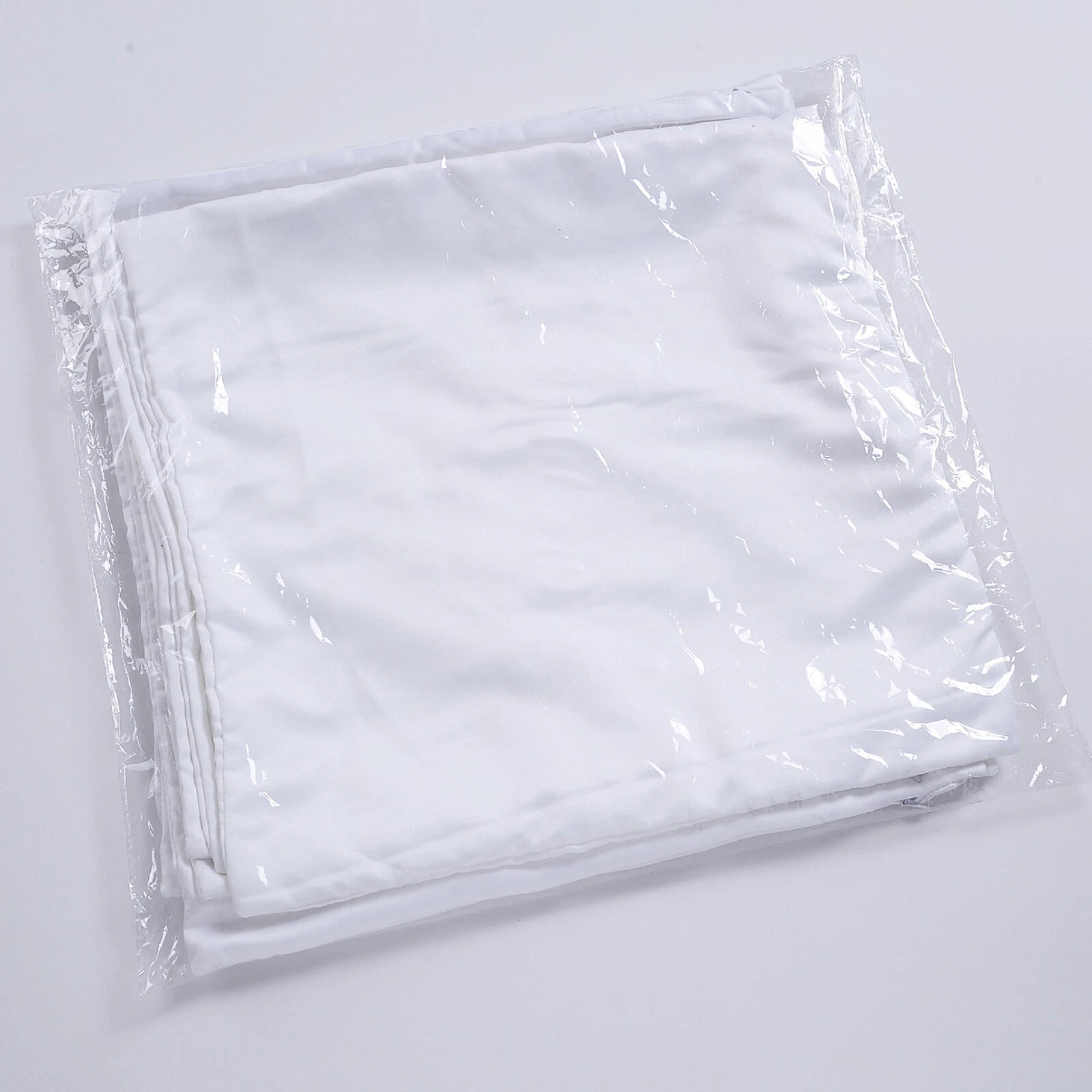 10Pcs 20" White Sublimation Blank Pillow Case Sofa Waist Cushion Cover DIY Gift