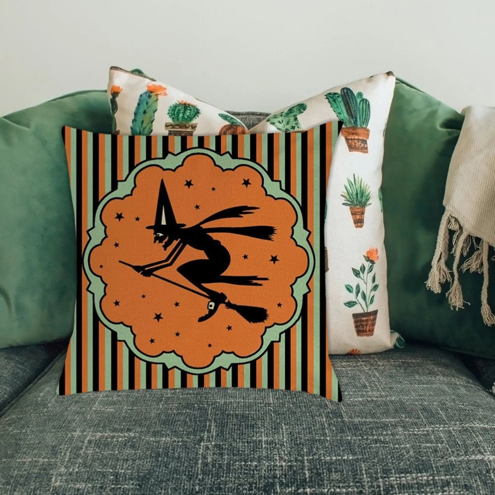 1PC Halloween Pillowcase Pillow Cover Sofa Cushion Cover Home Decoration