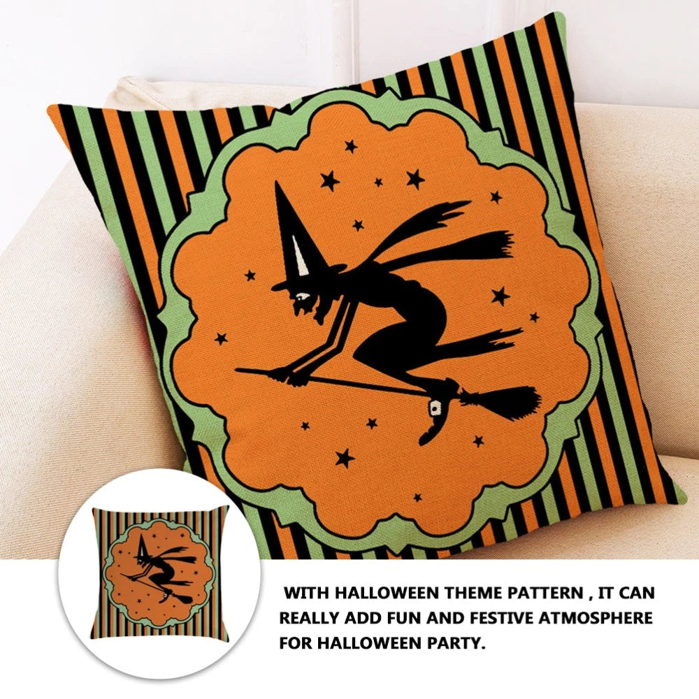 1PC Halloween Pillowcase Pillow Cover Sofa Cushion Cover Home Decoration