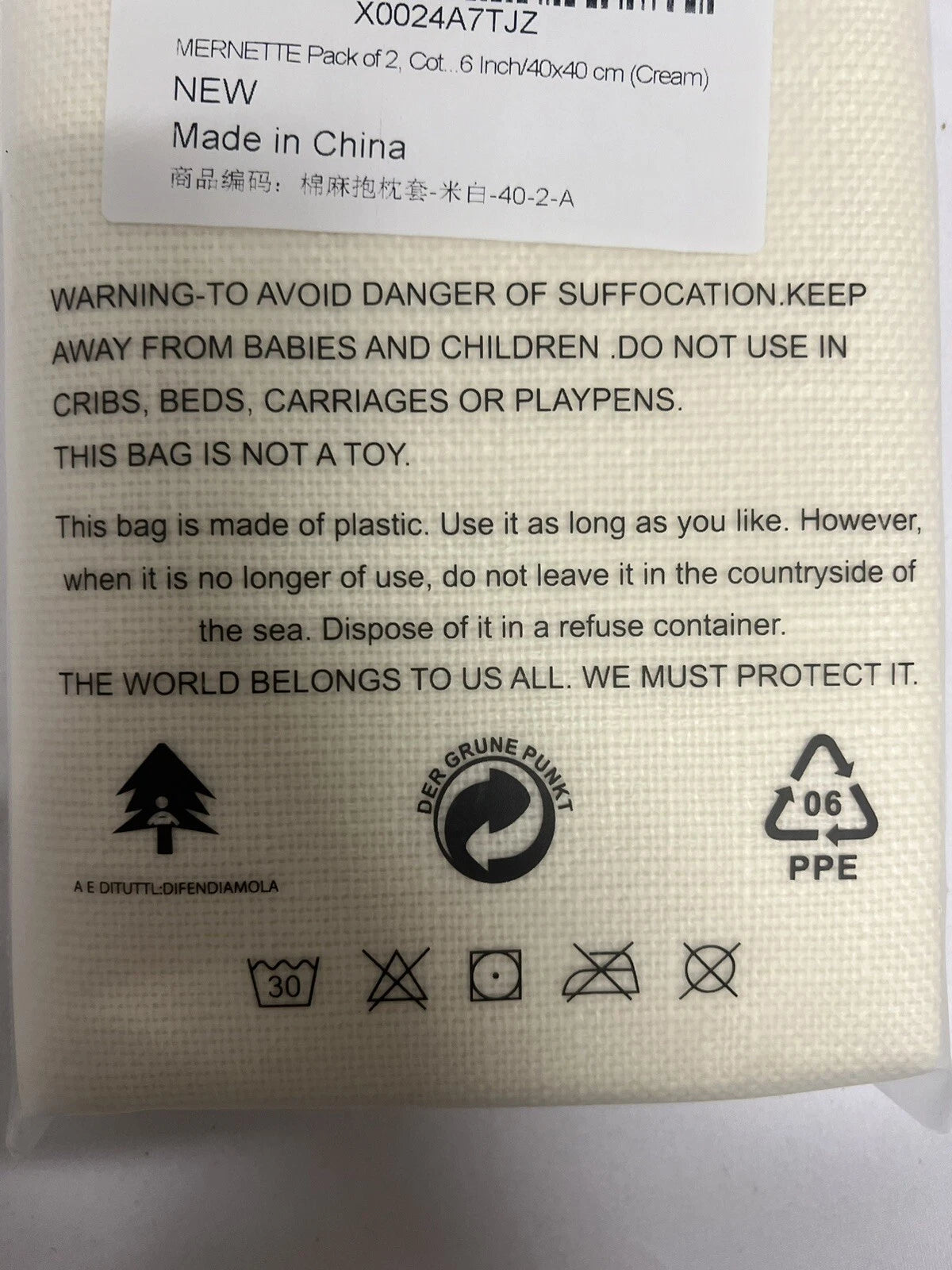 16”x16”  2PCS Cushion Cover Throw Pillow Case Home Decor Decorations Sofa Bed