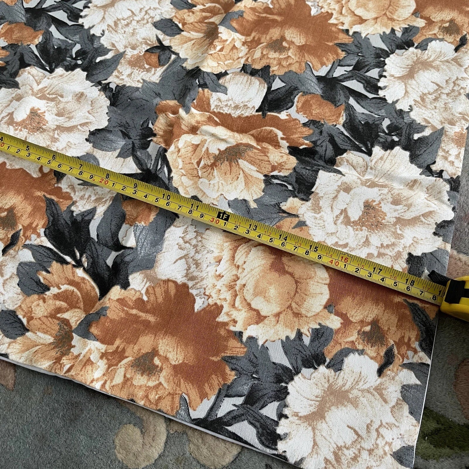 2pcs Floral Print  Cushion Cover Sofa Bed Home Decor Pillowcase Vintage Covers