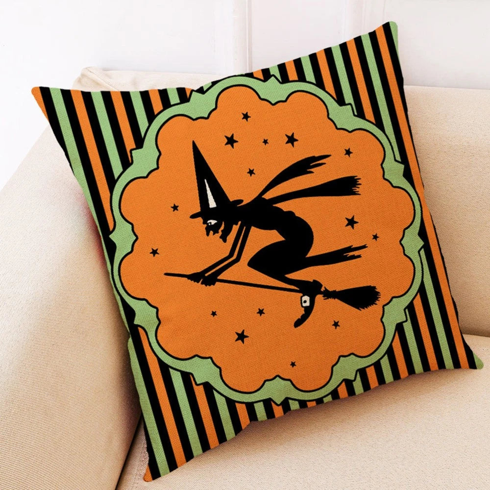 1PC Halloween Pillowcase Pillow Cover Sofa Cushion Cover Home Decoration