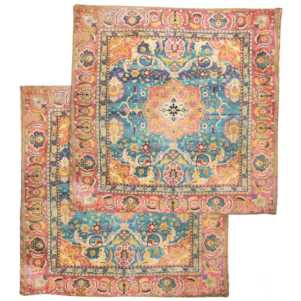 2 Pcs Pillow Case Cushion Cover Boho Style Ethnic Covers Sofa Bed