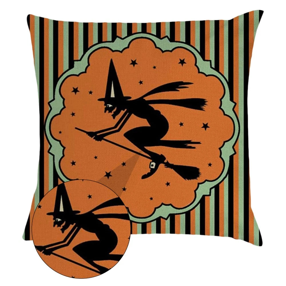 1PC Halloween Pillow Cover Pillowcase Sofa Cushion Cover Home Decoration