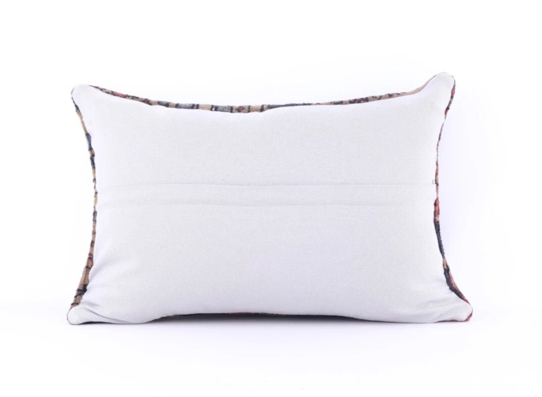 16x24 Kilim Pillow Cover Turkish Handmade Tribal Aztec Anatolian Cushion Case