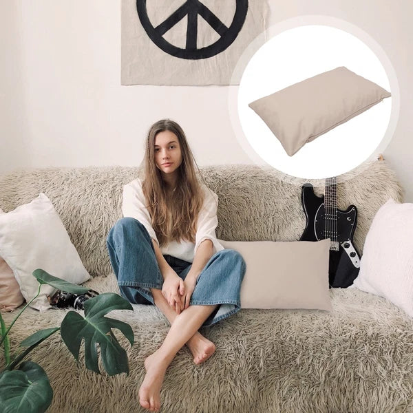 2 Pcs Waterproof Throw Pillowcase Couch Cushion Cover Patio Covers Car