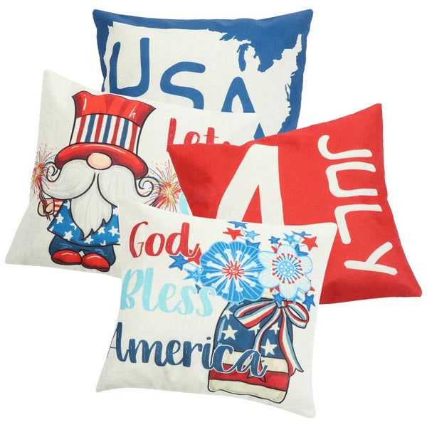 4 Pcs Decorative Pillow Cover Modern Cushion Throws for The Sofa