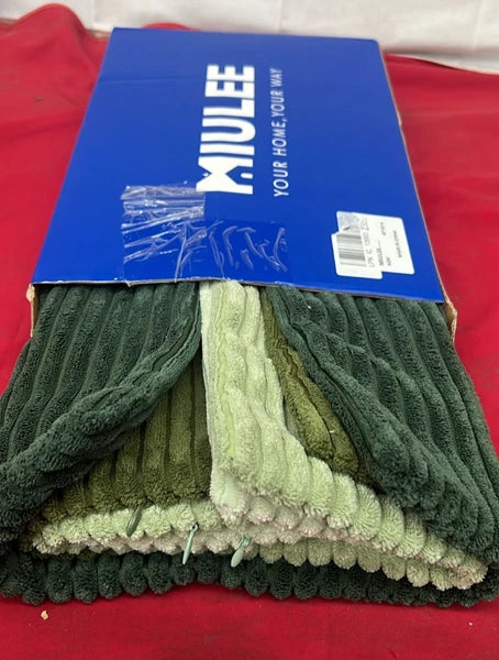 MIULEE Pillowcases with Zipper for Sofa Chair Couch Bed (Box Damaged)