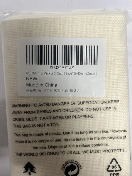 16”x16”  2PCS Cushion Cover Throw Pillow Case Home Decor Decorations Sofa Bed