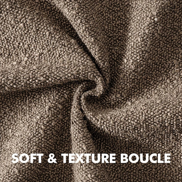 20x20 Inch Decorative Pillow Covers for Couch Bed Set of 2 Textured Boucle Ne...