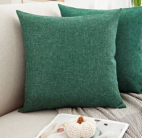 Fall Pack of 2 Couch Throw Pillow Covers 16x16 Inch Pillowcase Cushion Covers