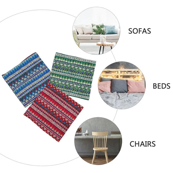 3pcs Household Sofa Pillow Cover Modern Pillowcase Household Cushion Cover