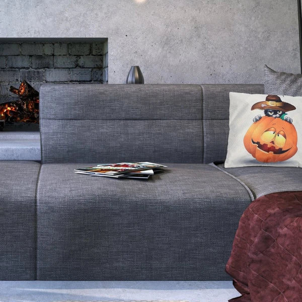 1PC Halloween Pillowcase Pillow Cover Sofa Cushion Cover Pumpkin Cat Pillowcase