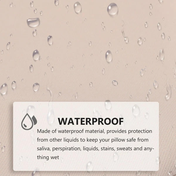 2 Pcs Waterproof Throw Pillowcase Couch Cushion Cover Protector Car