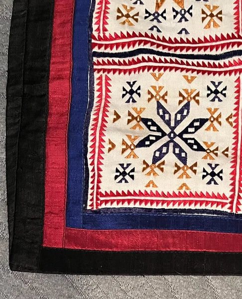 2 Modern Danish Quilt look Pillow Covers Sofa Cushion Case Living Room & Bedroom