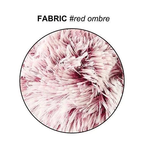 2 Packs Fluffy Plush Pillow Covers 22"x22", Winter Home Decorative Super Warm