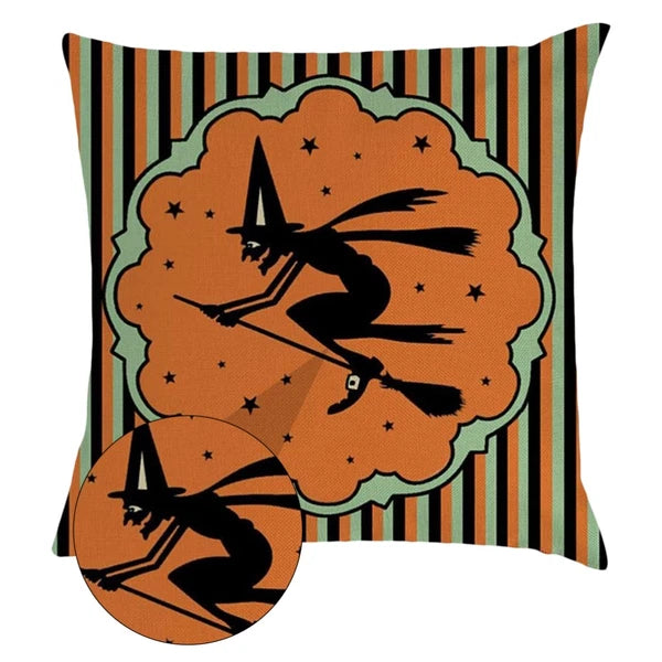 1PC Halloween Pillow Cover Pillowcase Sofa Cushion Cover Home Decoration