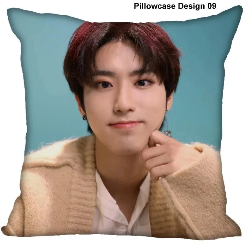 Han Jisung Pillow Case Wedding Decorative Sofa Cushion Cover Kpop Stray Kids Toy