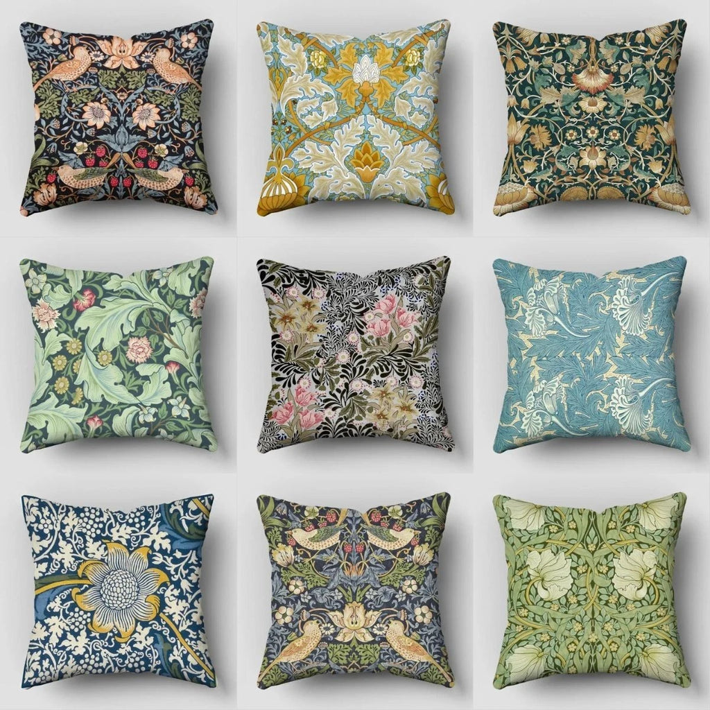 William Morris Pillow Case Sofa Chair Table Decoration Toy Wedding Cushion Cover