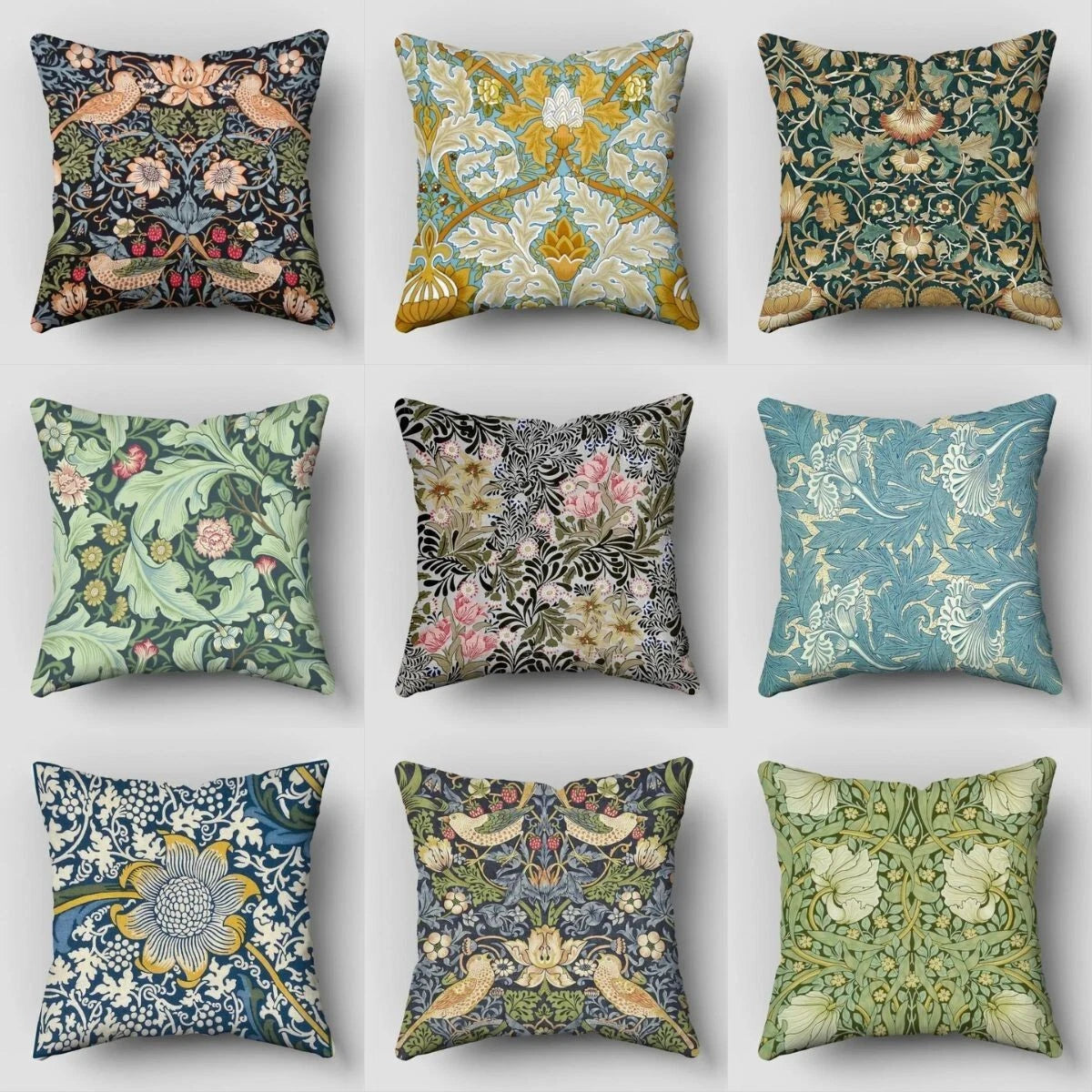 William Morris Pillow Case Sofa Chair Table Decoration Toy Wedding Cushion Cover