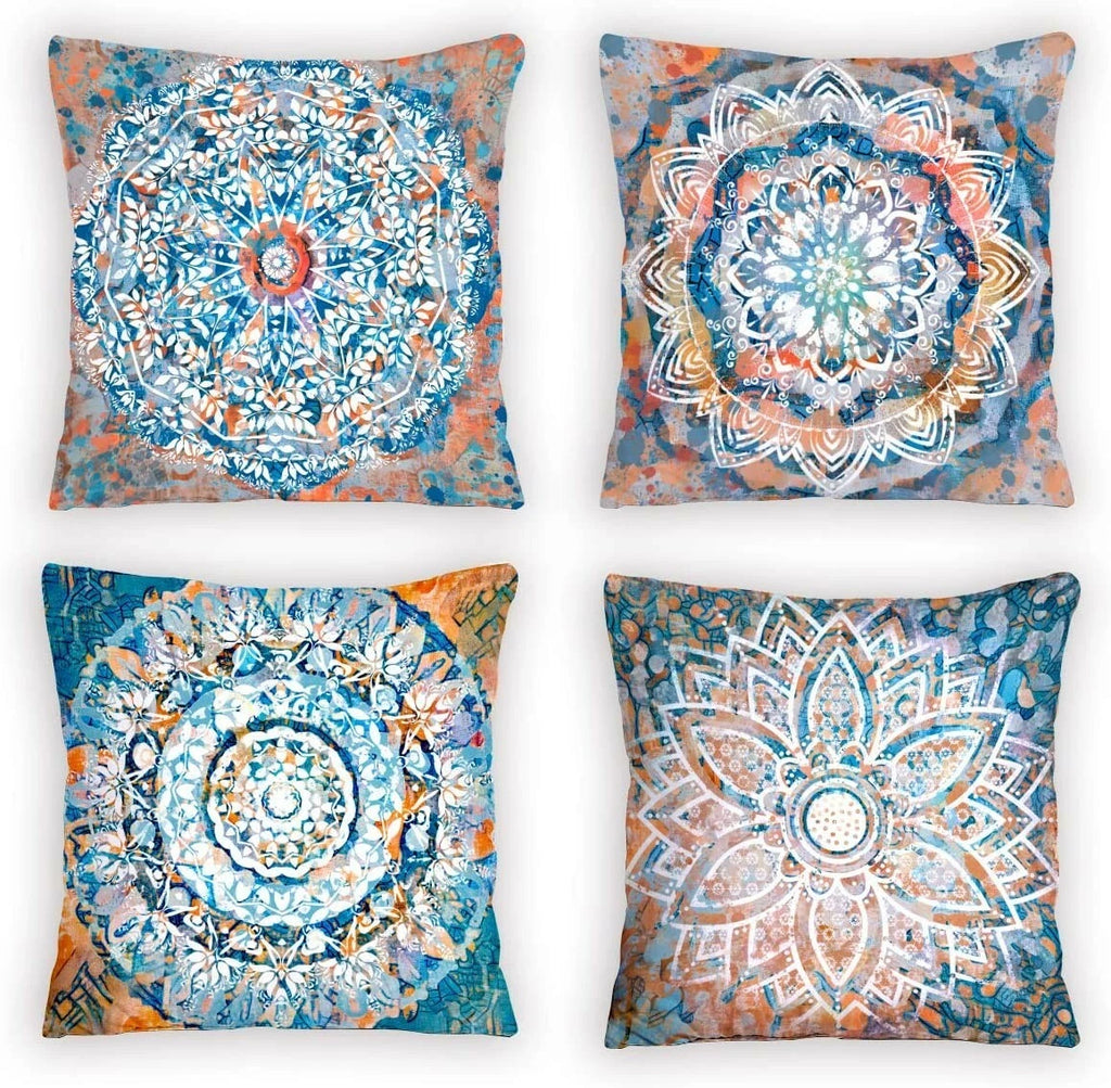 Zeydrt Indoor Outdoor Decorative Pillow Cover for Living Room Bed Sofa NEW!