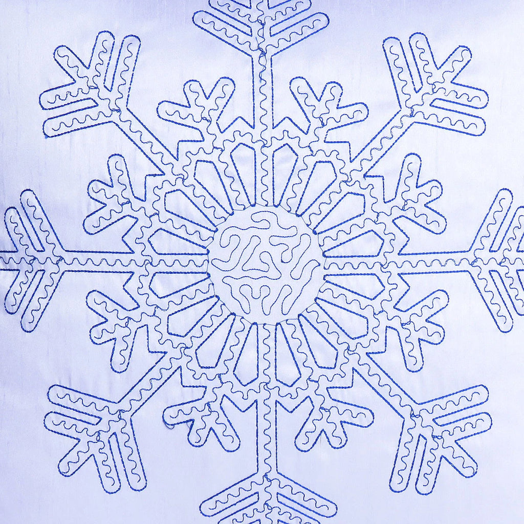 Cushion Cover Pillowcase Snowflake Pillow Covers Home Sofa Decor 18x18 Pillows