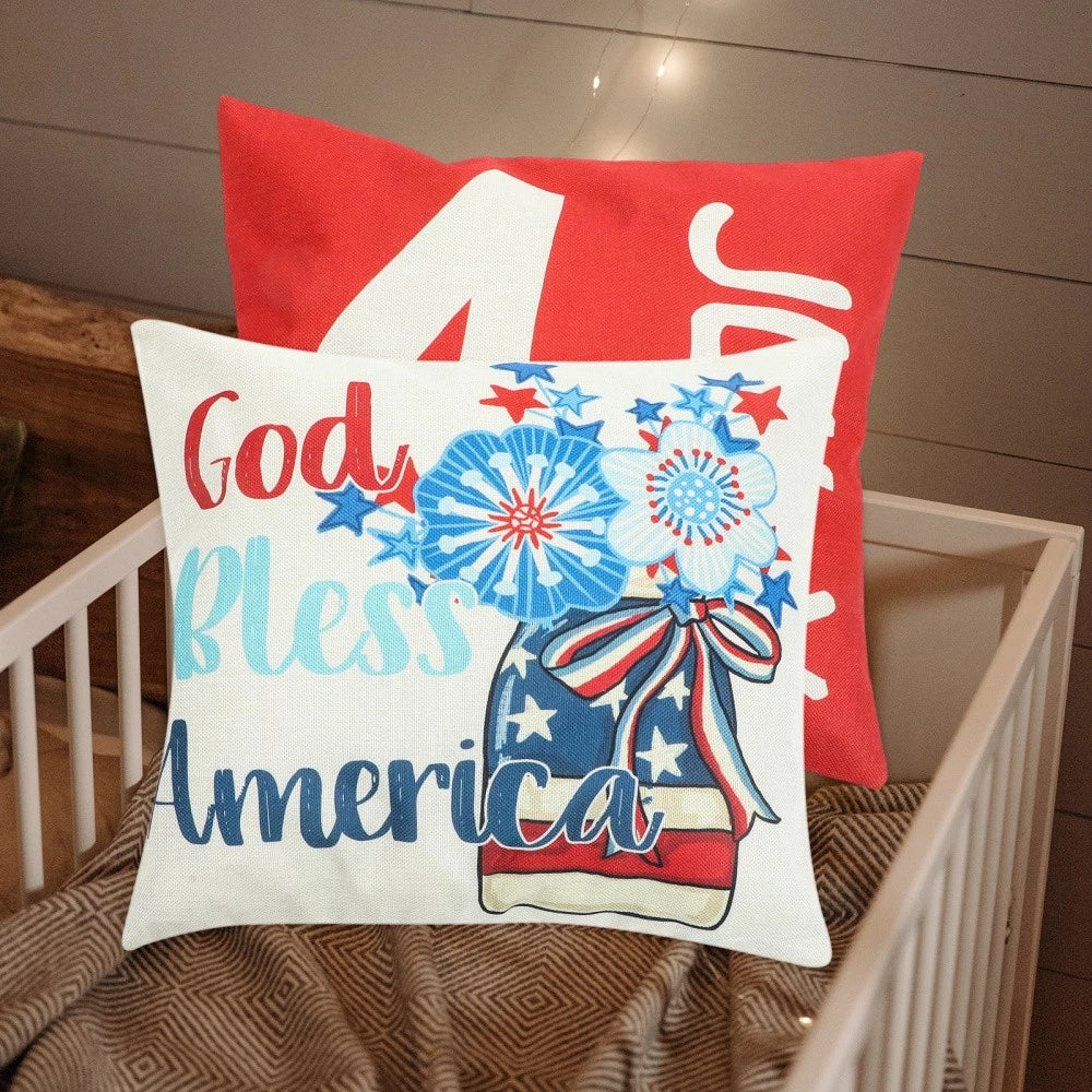 4 Pcs Decorative Pillow Cover Modern Cushion Throws for The Sofa