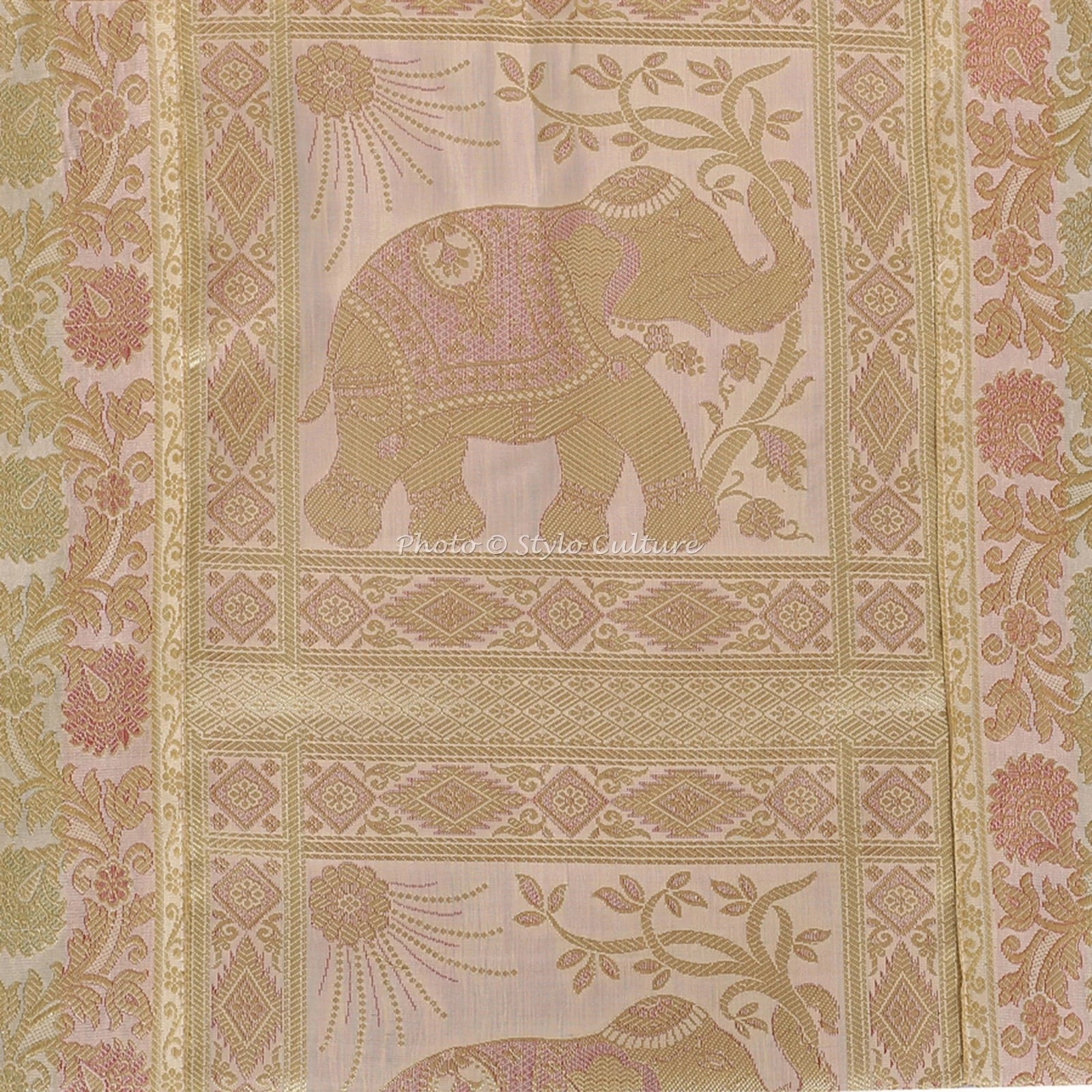 Indian Bolster Pillowcase Elephant Pillow Bedding Cylindrical Neck Sofa Bolster