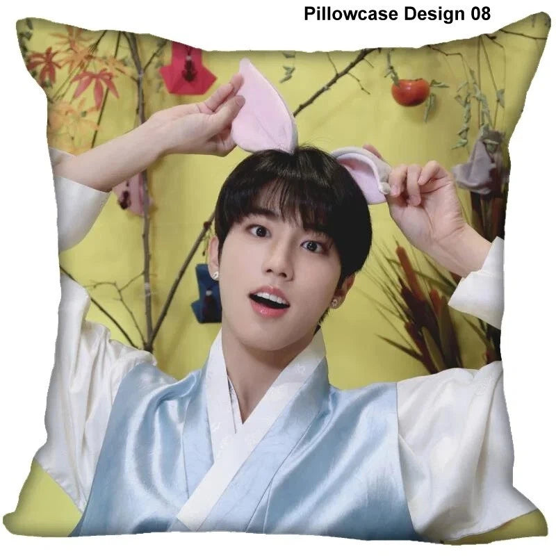 Han Jisung Pillow Case Wedding Decorative Sofa Cushion Cover Kpop Stray Kids Toy