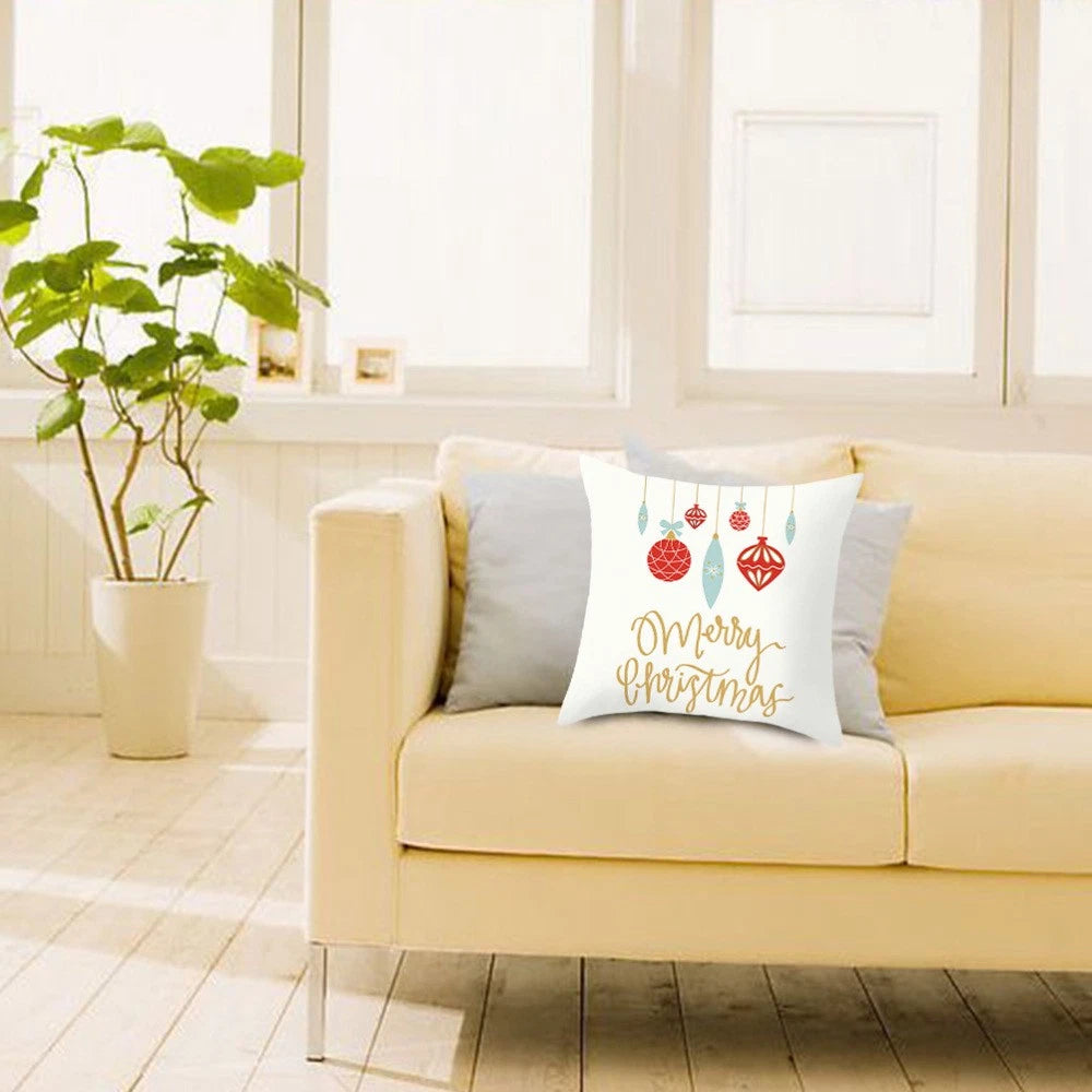 45 X45cm Creative Pattern Pillow Cover Square Pillowcase Sofa Cushion