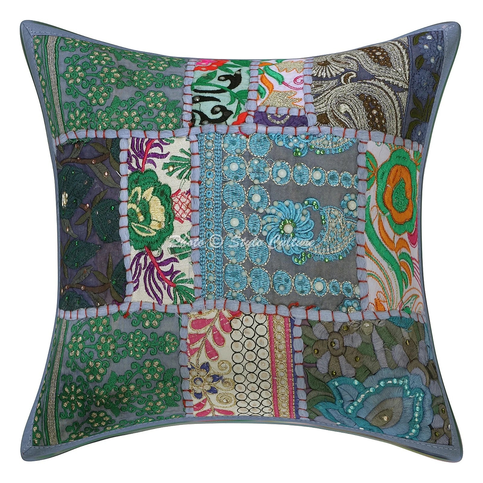 Handwoven Home Decor Cushion Boho Vintage Throw Pillow Cover Case Meditation