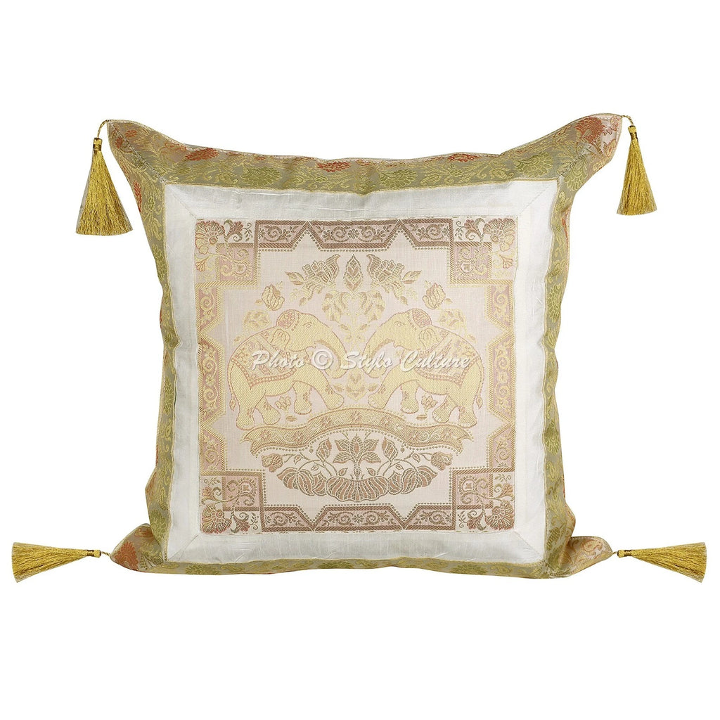 Brocade Jacquard Cushion Cover Bohemian Boho Car Pillow Cases For Home Decor