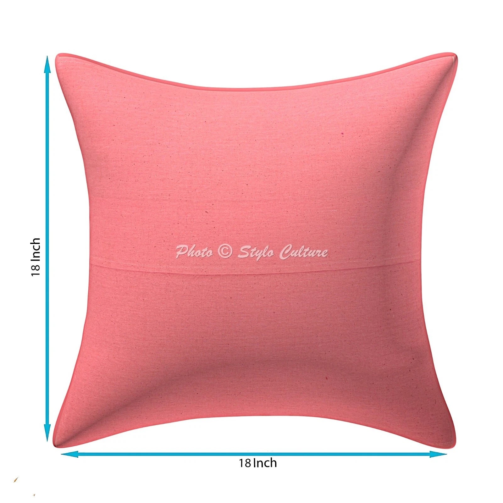 Ethnic Cushion Cover Handmade Vintage 18 x 18 in Hippie Sofa Car Pillow Case
