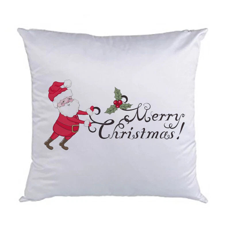 50pcs 20" Sublimation Blank Pillow Case White Cushion Cover for Room Sofa Car