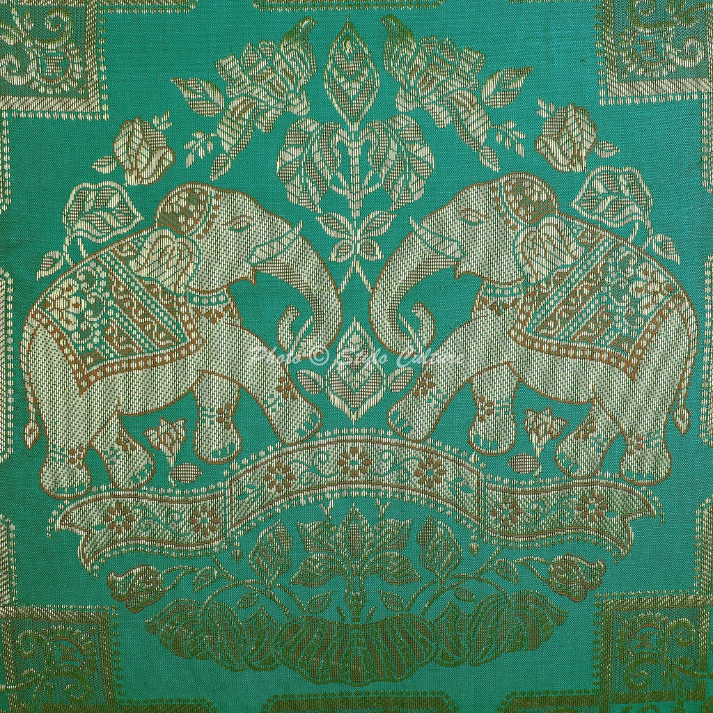 Decorative Brocade Jacquard Cushion Cover Elephant Pillow Cases For Home Decor