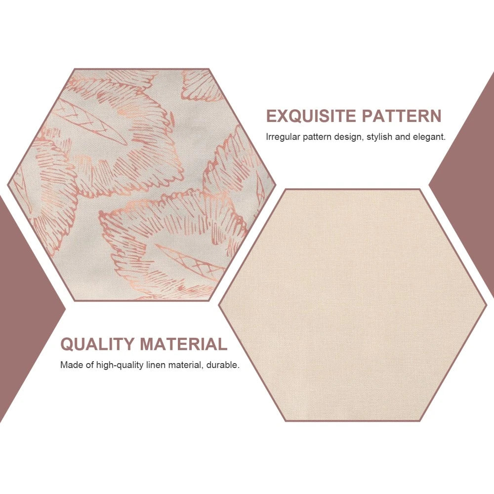 4 Pcs Pillowcase Decoration Office Cover for Home Sofa Bed Cushion