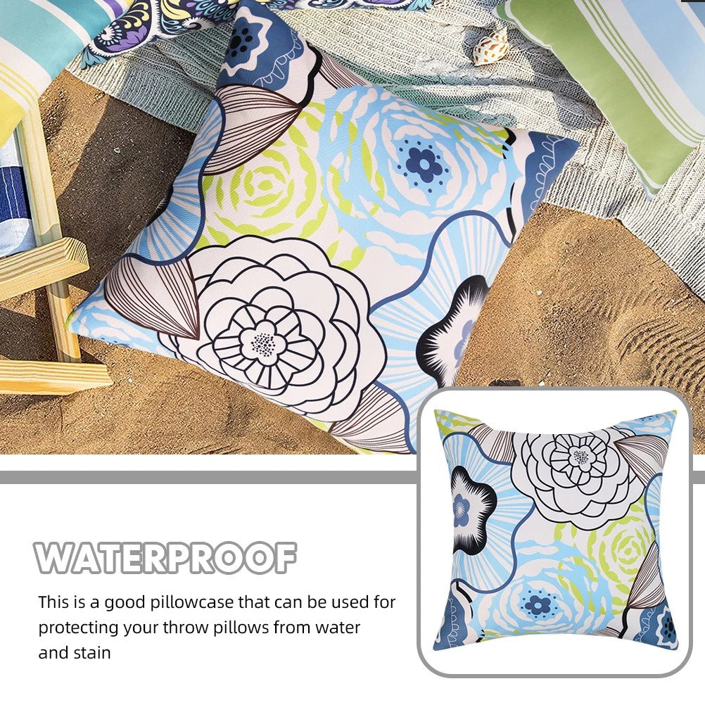 Waterproof Cushion Travel Pillow Protector Cover Covers Sofa Bed