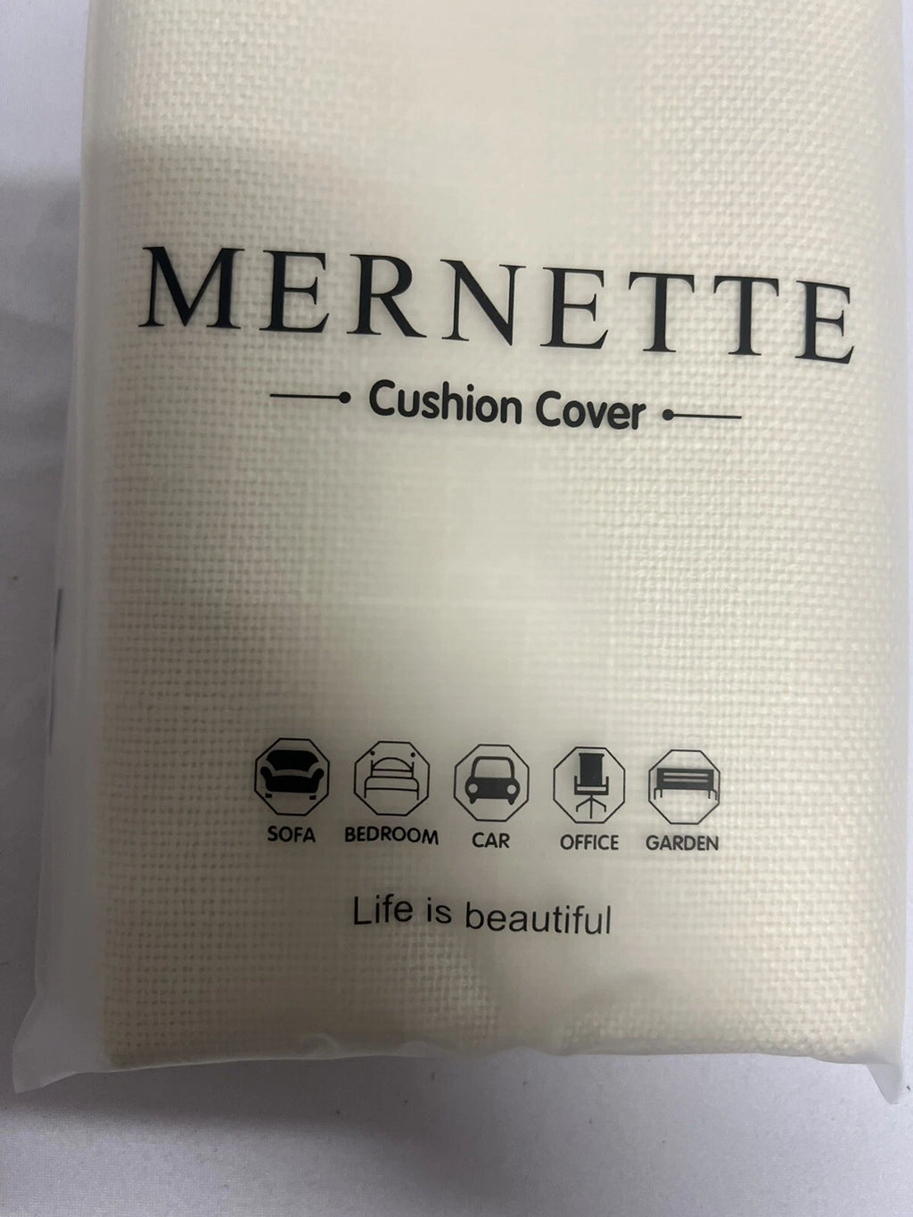 16”x16”  2PCS Cushion Cover Throw Pillow Case Home Decor Decorations Sofa Bed