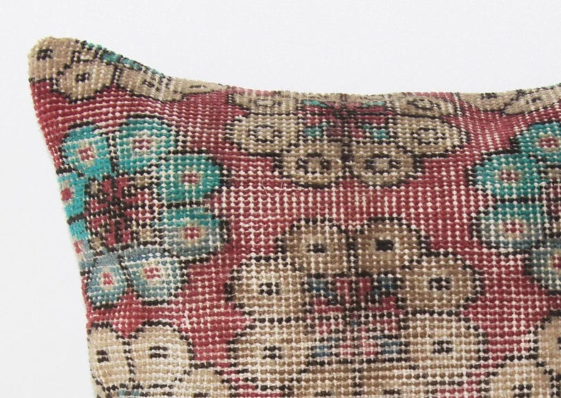 Home Decor Kilim Wool Jut Pillow Case Vintage Throw Home Decor 18" Cushion Cover
