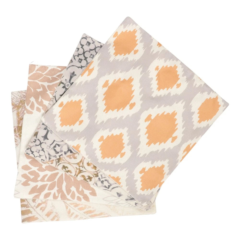4Pcs Couch Pillow Covers Square Pillow Cases Couch Cushion Cover