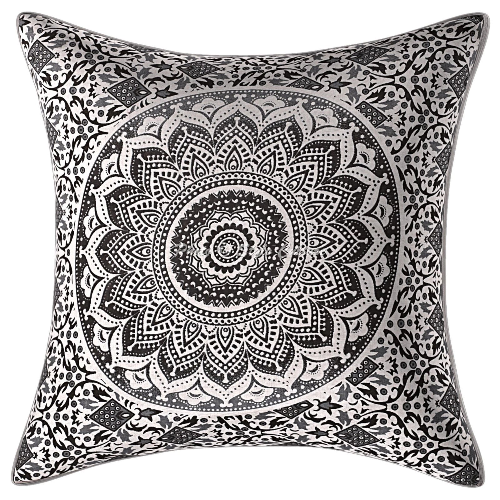 Decorative Home Decor 40 x 40 cm Cushion Cover Mandala Boho Sofa Pillow Case
