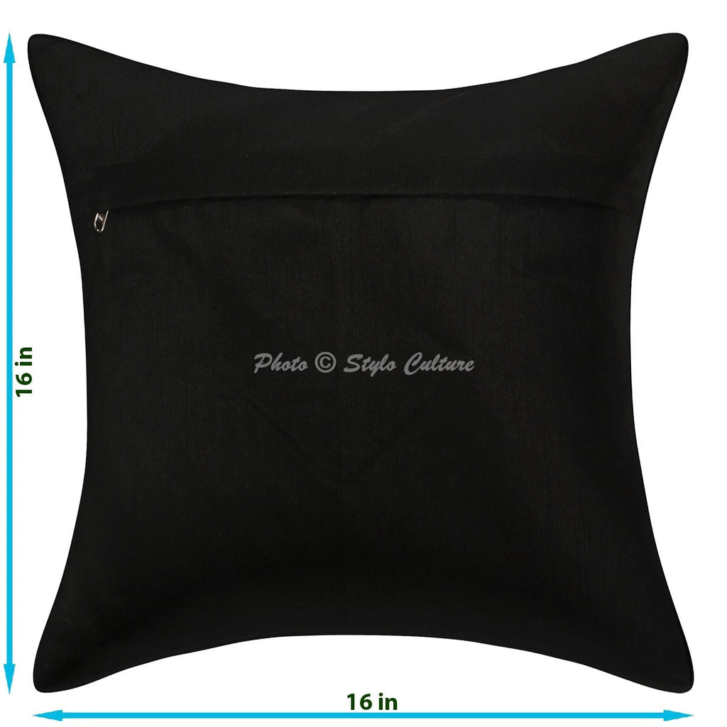 Handwoven Home Decor Cushion Brocade Jacquard Throw Pillow Cover Case Meditation