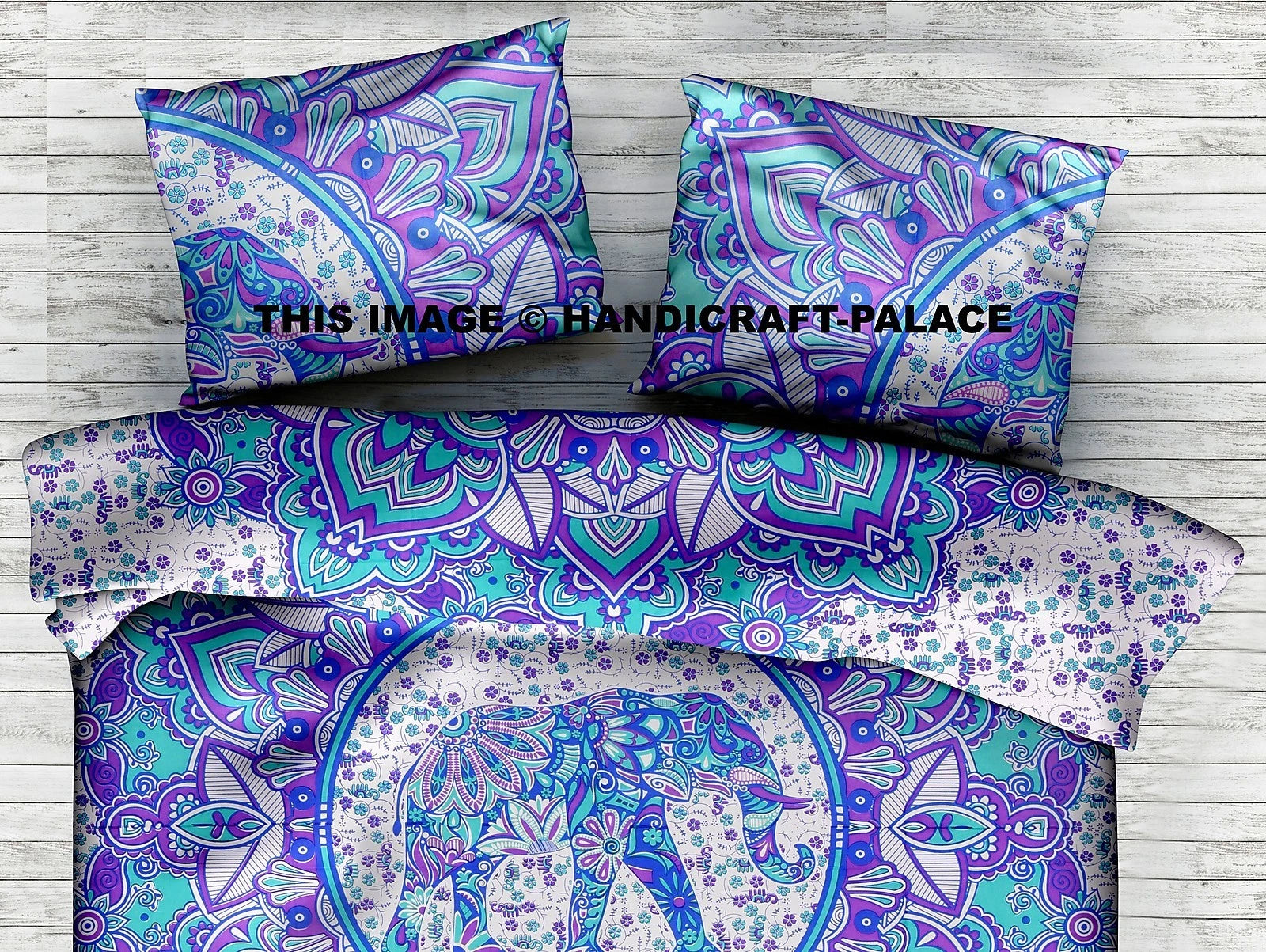 Indian Cotton Mandala Bedding Pillow Cover Cushion Pillow Case Bed Sofa Decor