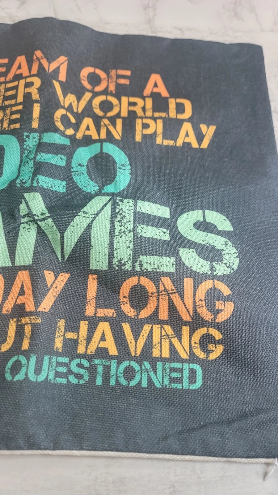 Game Gamer Cushion Throw Cover Pillow Case Bed Chair Sofa Couch Decoration Zip